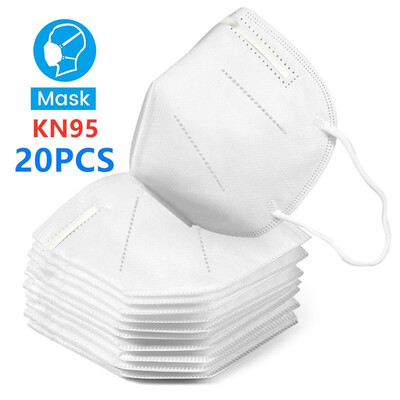

20PCS Dustproof Face Mask Anti-fog Breathable&Disposable Masks