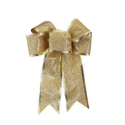 

Christmas Decoartive Bows DIY Xmas Tree Hanging Bowknot Pendant Drop Ornaments Wedding Party Holiday Decorations