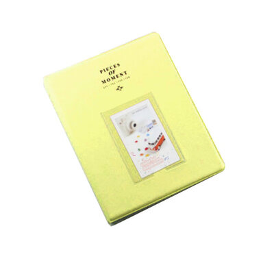 

128 Pockets Mini Insert Type Memorial Photo Album Photograph Collection Book