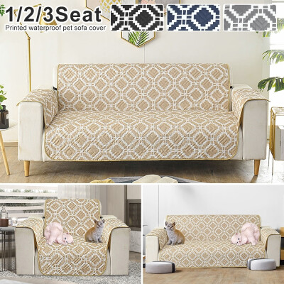 

SingleTwinTriple Seater Sofa Slipcovers Art Stretch Elastic Fabric Sofa Cover Printed Pet Sofa Cushion Waterproof Sofa Cushion