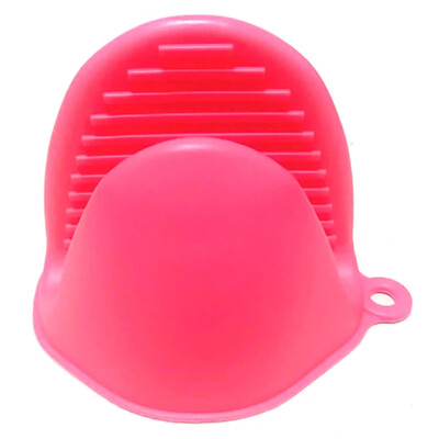 

colourful kitchen silica gel heat insulation glove taking plate anti scald clip oven microwave oven mitts high temperature