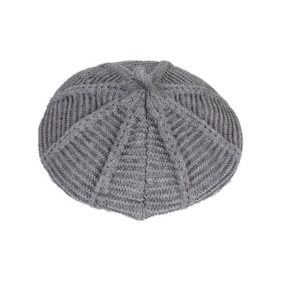

Fashion Girls Boys Wool Hat Winter Baby Girl Hats Solid Print Retro Kids Toddler Berets Caps Headwear