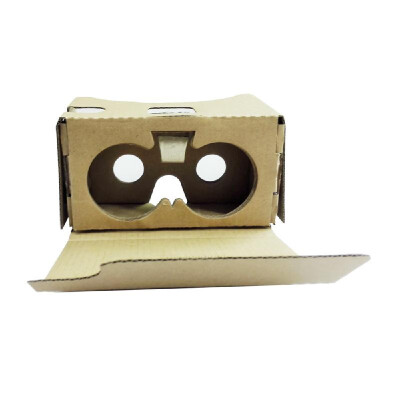 

Portable Head-Mounted DIY Google Cardboard V20 3D Glasses 3D VR Virtual Reality Video Glasses for Up to 6" Smart Phones