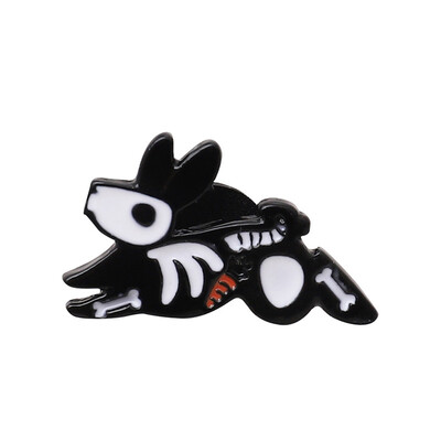 

Creative Cat Bird Rabbit Enamel Brooch Pins Punk Metal Badges For Clothes Denim Lapel Pins Jewelry Gifts