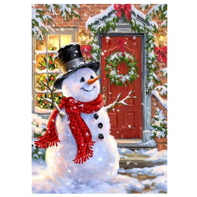 

Diamond Painting Kit 5D DIY Full Drill Round Diamond Embroidery Cross Stitch Mosaic Making Art Craft Christmas Decoration