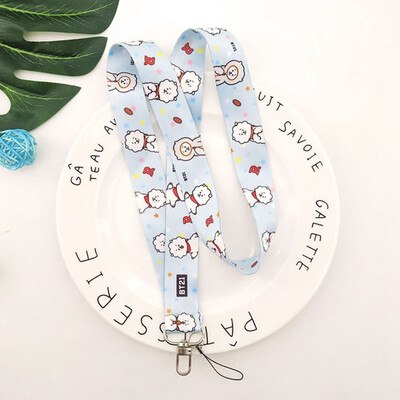 

Cartoo Figure Neck Strap Phone Lanyard Cute Card Holder Keychain