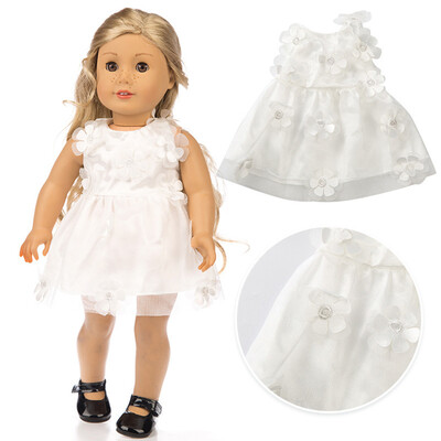 

Siaonvr Beautiful Dress Clothes Suit For 18 Inch American Girl Doll Accessory Girls Toy