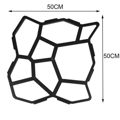 

Garden Concrete Molds Paving Cement Brick Moulds Stone Road Concrete Molds Tool Paving Brick for DIY Plastic Path Maker Mould