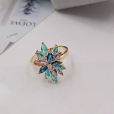

Exquisite Natural White Sapphire Gemstones Birthstone Bride Princess Wedding Engagement Ring Size 5 6 7 8 9 10