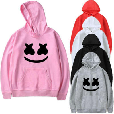 

Men Women Smiling Face Print Pullover Hoodie Sweatshirt Hip-hop Hooded top Coat