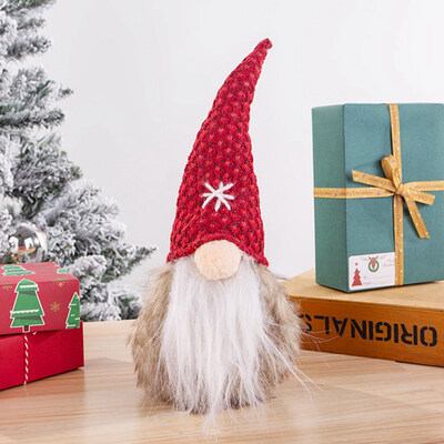 

Merry Christmas Santa Faceless Doll Decoration Creative Toy For Home Party Decoration Gift