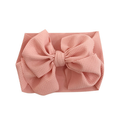 

Big Bowknot Baby Headbands Knotted Infant Headwraps Girls Turban Baby Bows