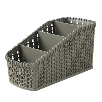 

Gobestart 1PC Office Plastic Storage Box Desktop Finishing Box Cosmetics Debris Case