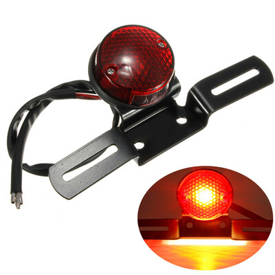 

Motorcycle LED Brake Stop Running Tail License Plate Lights Lamps 12V Durable