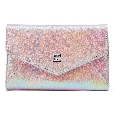 

Fashion Women Shiny Faux Leather Long Purse Card Cash Holder Envelope Clutch Bag