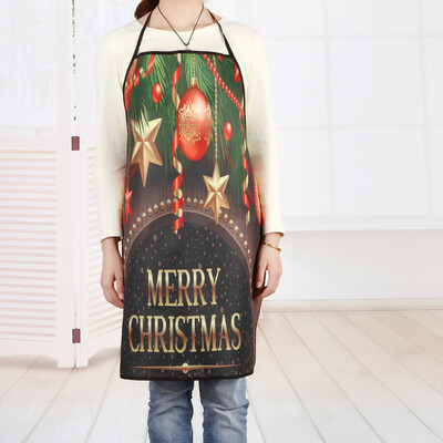 

Tailored Christmas Decoration Waterproof Apron Christmas Dinner Party Apron