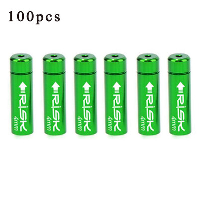 

100Pcs RISK Bicycle Brake Cable End Cap MTB Road Bike Shifter Inner Line Tips