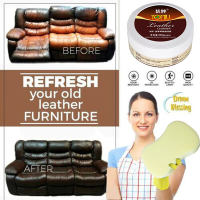 

Gobestart Multifunctional Leather Refurbishing Cleaner Cleaning Cream Repair Tool Cream