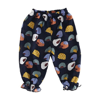 

Baby Clothes Baby Girls Boys Summer Cotton Mosquito Bites Pants Sports Casual Toddler Floral Pattern Trousers Long Pants