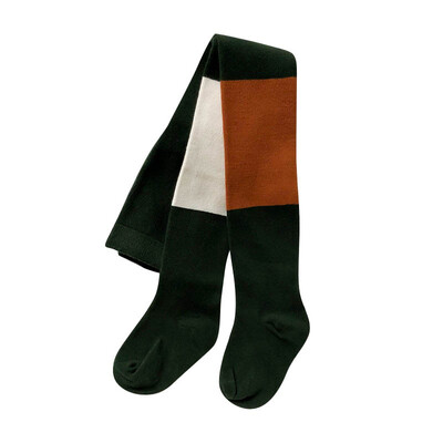 

2019 New Hot Baby Kids Children\s Tights Patchwork Leggings Girls Autumn Cotton Knit Legging 1-8Years Warm Baby Girl Leggings
