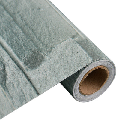 

Waterproof Wall Stickers Retro Brick Pattern Self-adhesive Wallpaper Simulation Brick For Table Living Room Kitchen Decor