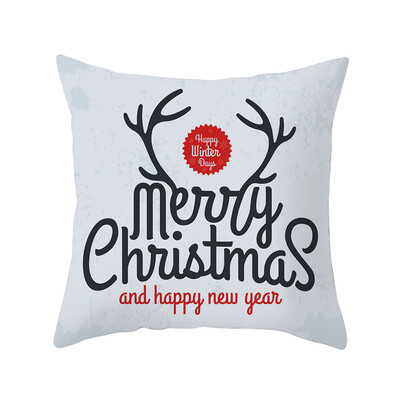 

〖Follure〗Merry Christmas Super Soft Square Throw Pillow Pillow Cover 45x45cm Home Decor