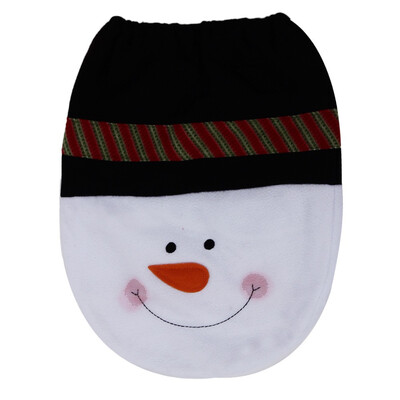 

〖Follure〗Snowman Toilet Seat Cover And Christmas Decoration