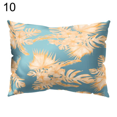 

Mushroom Leaf Deer Cow Pillow Case Cushion Cover Sofa Bed Car Cafe Office Decor