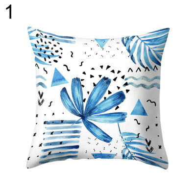 

Coconut Tree Monstera Leaf Throw Pillow Case Cushion Cover Sofa Bedding Articles