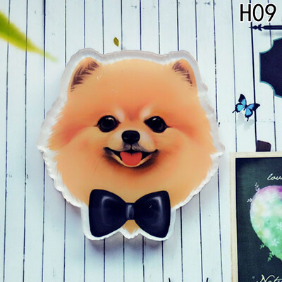 

Charm Pet Dogs Pendant Badge Decorated Pins Cartoon Cute Brooches Phone Shell Paste Dual Use To Act Role Of Men And Women Gift