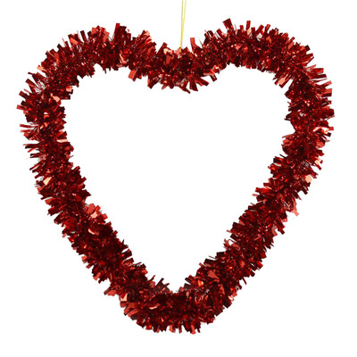 

Gobestart Shining Christmas Wreath Ornament Wall Hanging Decorations Pendant Party Festi