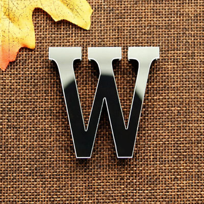 

Wedding Love Letters Wall Stickers 3D Acrylic Silver Mirror Wall Stickers Home Office Decoration Stickers Creative Letters