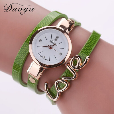 

〖Follure〗Fashion Leather Strap Ladies Bracelet Watch Simple Small And Exquisite Dial