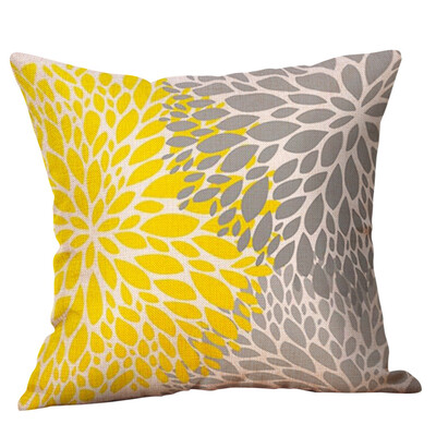 

〖Follure〗Mustard Pillow Case Yellow Geometric Fall Autumn Cushion Cover Decorative
