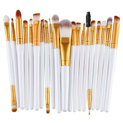 

MAANGE 20PcsKit Makeup Brushes Set Eye Shadow Brow Eyeliner Eyelash Lip Foundation Power Cosmetic Make Up Brush Beauty Tool L8