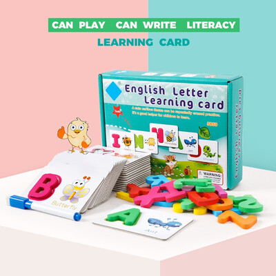 

Siaonvr Letter Wooden Puzzle Childrens Digital Block Childrens Toys