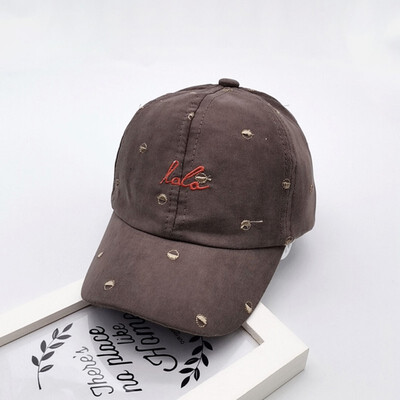 

Casual Fashion Baby Cartoon Embroidered Hats Kids Toddler Cute Visors Childrens Caps