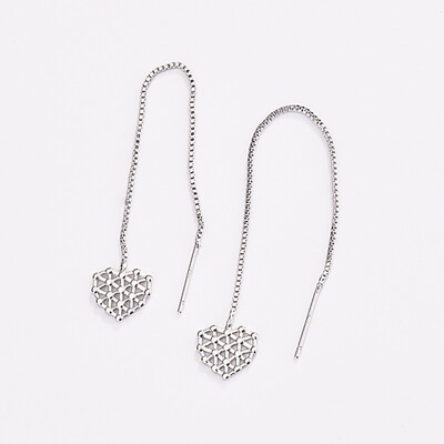 

Ear Line Love Heart Earring