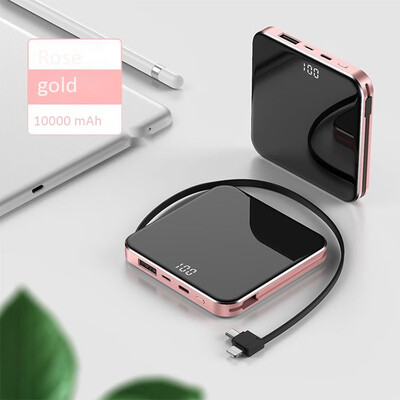 

Ultra-thin mini power bank 1000020000mah large capacity quick charge ultra-light portable mobile power supply
