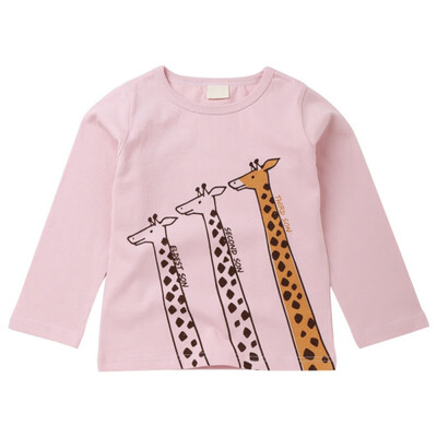 

Casual Boys Girls T-Shirts Autumn Spring Print Cotton T-Shirts Long Sleeve Tops T-shirt Children Clothes Baby Tees Blouse