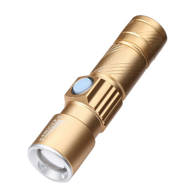 

Outdoor Camping Hiking Portable Ultra Bright Handheld LED Zoom Flashlight Adjustable Aluminum Alloy Torch