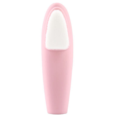

Hot Sale Face Cleaning Vibration Massage Face Wash Product Skin Care Tool Double Sided Silicone Facial Cleanser Brush Portable
