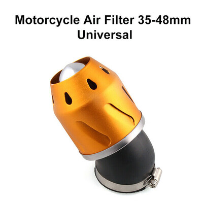 

1pc New Air Filter For Motorcycle Modification Of 35-48mm Diameter Metal Cover