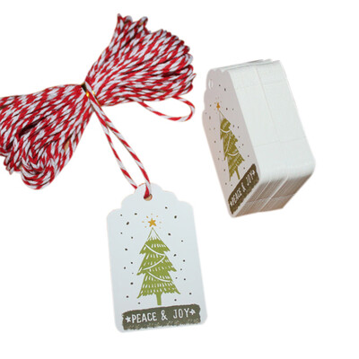 

〖Follure〗Christmas Tree Mini Red Pine Tree With Wood Base DIY Crafts Home Table Decor