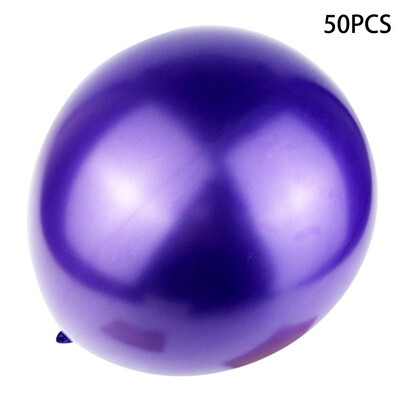 

Gobestart 50Pcs Chrome Shiny Metallic Latex Balloons for Birthday Wedding Grad Party BU