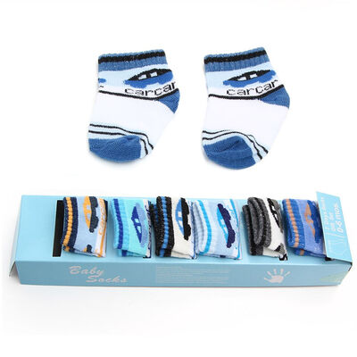 

Baby Boys Girls Boxed Socks Unisex Baby Infant Newborn SocksIn Gift Box Set Kids Baby Low Cut Cotton Socks 7 Pairs