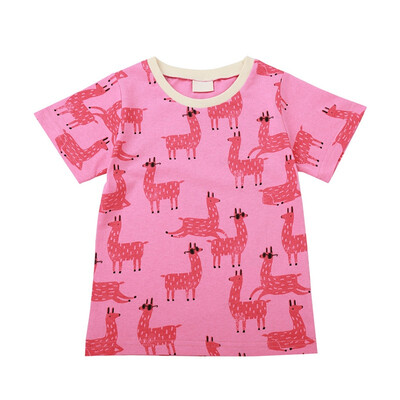 

Baby Clothes Kids Boys Girl Summer Cotton Cartoon Animal Print T-shirt Tops Blouse Short Sleeve Casual Tee Shirts Kids Clothes