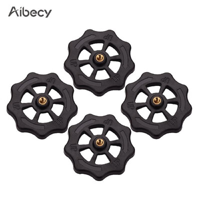 

Aibecy 4pcs 3D Printer Hotbed Platform Upgraded Big Hand Twist Leveling Nuts Diameter 52mm Compatible with Creality Ender 3 TEVO