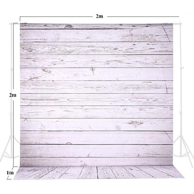 

Andoer 2 3m66 98ft Large Photography Backdrop Background Brick Wooden Floor Pattern for Baby Newborn Children Teen Adult Ph