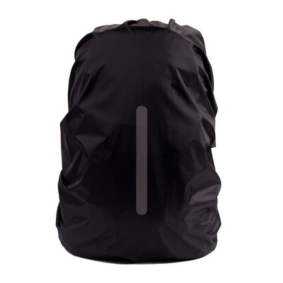 

Backpack Rucksack Dust Rain Cover W Reflective Strip Travel Camp Hiking 8-70L